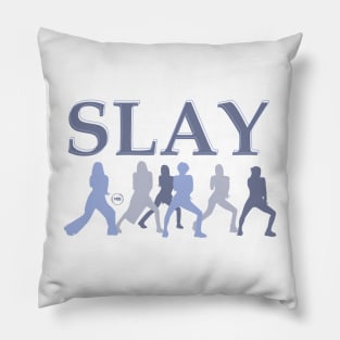 everglow silhouette design in the slay era Pillow