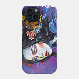 Butterfly Geisha Phone Case