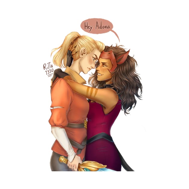 Catra and Adora by ritta1310