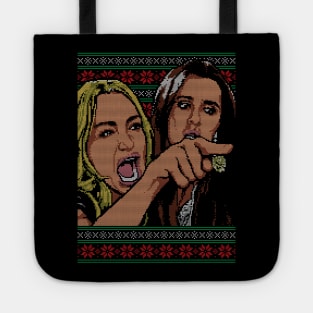 Ladies Yelling Meme Tote