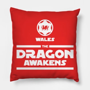 Wales Rugby - The Dragon Awakens Pillow