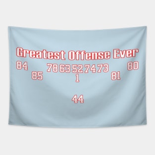 Houston Oilers Merch Greatest Run and Shoot offense ever Tapestry