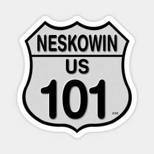 Neskowin, Oregon US 101 Magnet