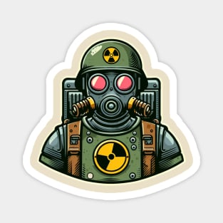 Radioactive WWII soldier Magnet