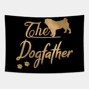 The Pug Dogfather Tapestry