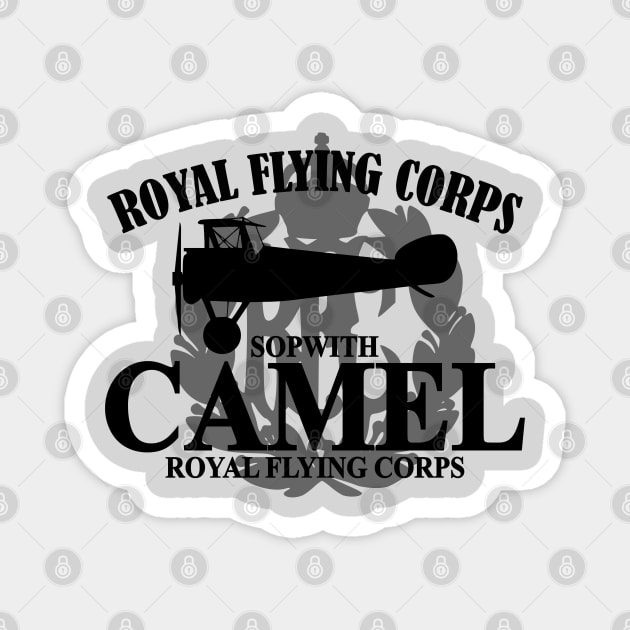 WW1 Sopwith Camel - Royal Flying Corps Magnet by TCP