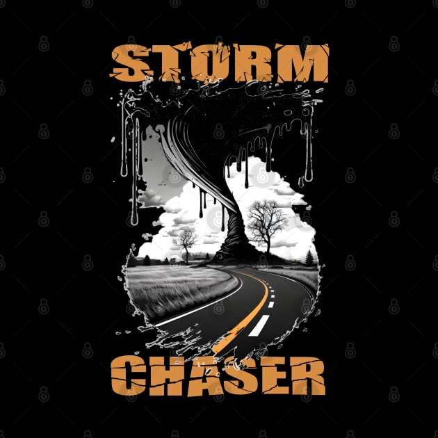 Storm Chaser Tornado Twister Weatherman Meteorologist by BurunduXX-Factory