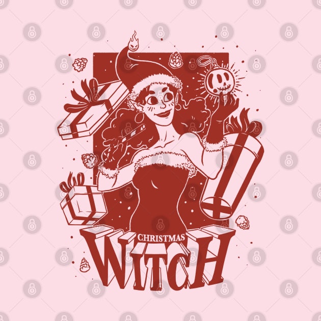 Christmas Witch - Red by Studio Mootant