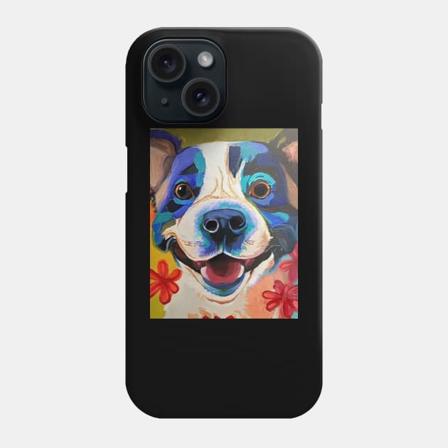 Happy dog Phone Case by meltubs76