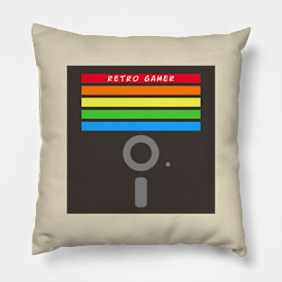 Retro Gamer Commodore 64 C64 floppy disk Pillow