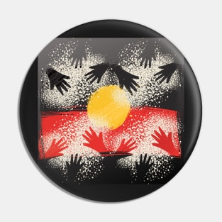 Awesome Aboriginal Dot Art Pin