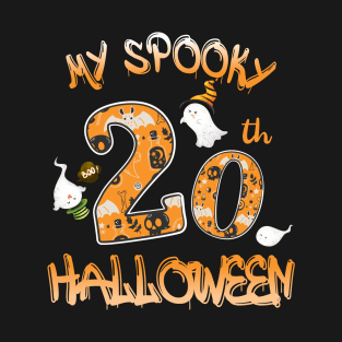 My 20th Spooky Halloween T-Shirt