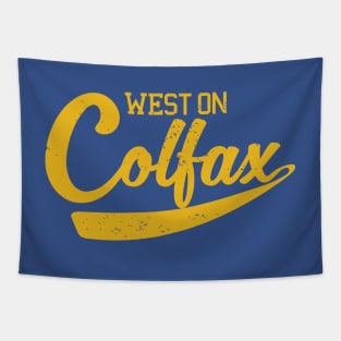 West on Colfax Tapestry