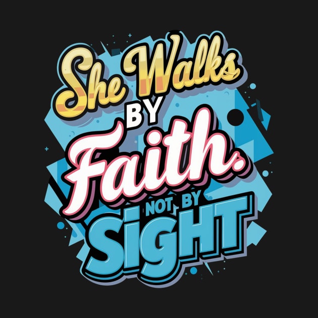 She walks by faith by HopeSpark