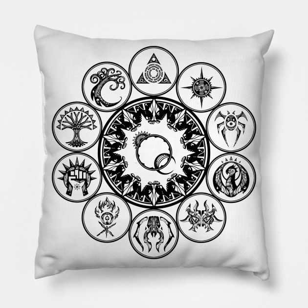 Ravnica Guildpact Pillow by KyodanJr