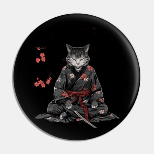 Cat Ninja Legend Silent Assassin Pin