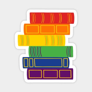 Book Pride Stack Magnet