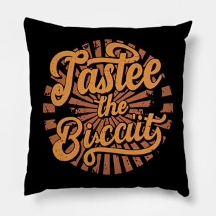 taste the biscuit Pillow