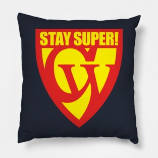 CapedWonder logo 6 Pillow