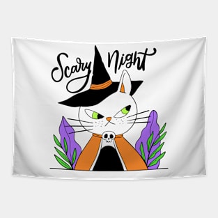 Scary Night Tapestry