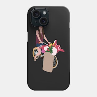 Haley: Flower Bike! Sticker Phone Case