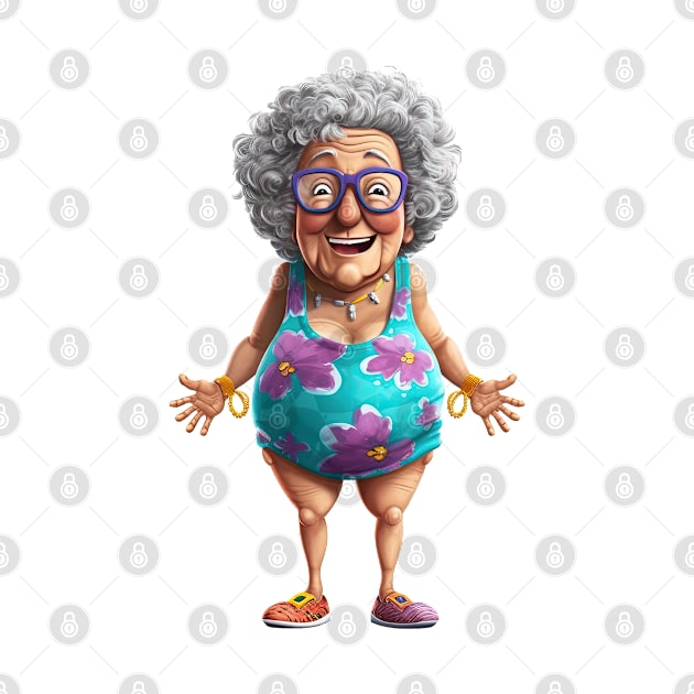 Summer Grandma #1 by Chromatic Fusion Studio