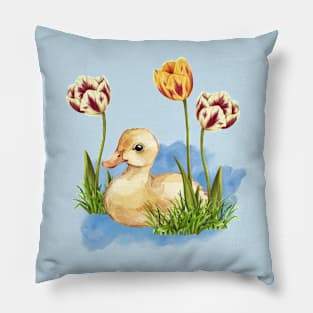 Tulip Duckling Pillow
