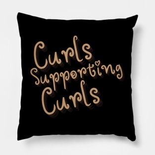 Curls Supporting Curls v6 Pillow