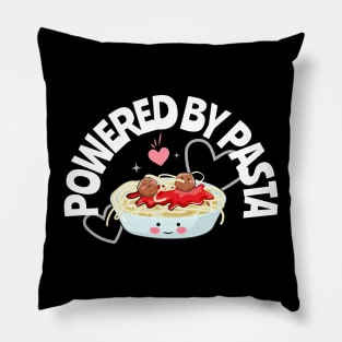 powered by pasta Pillow