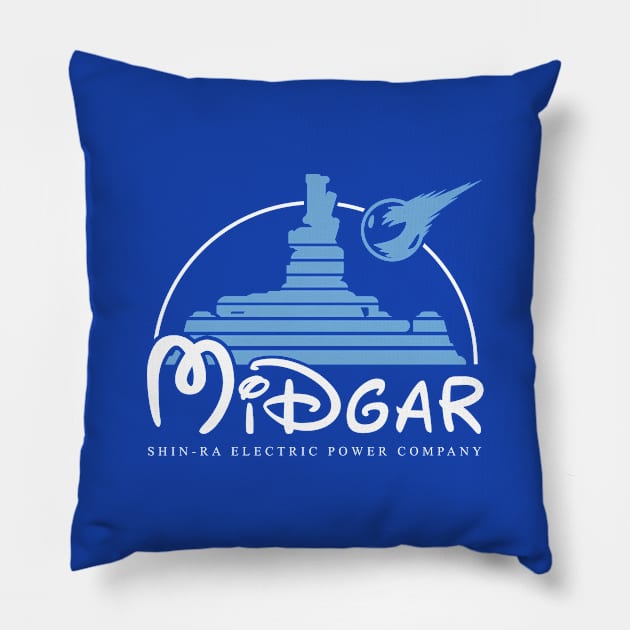 Midgar Pillow by demonigote