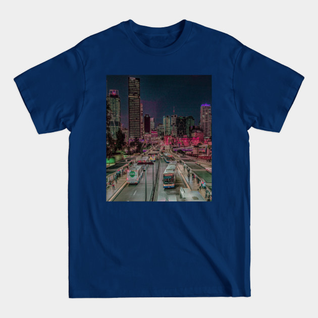 Discover Brisbane Cityscape - Brisbane - T-Shirt