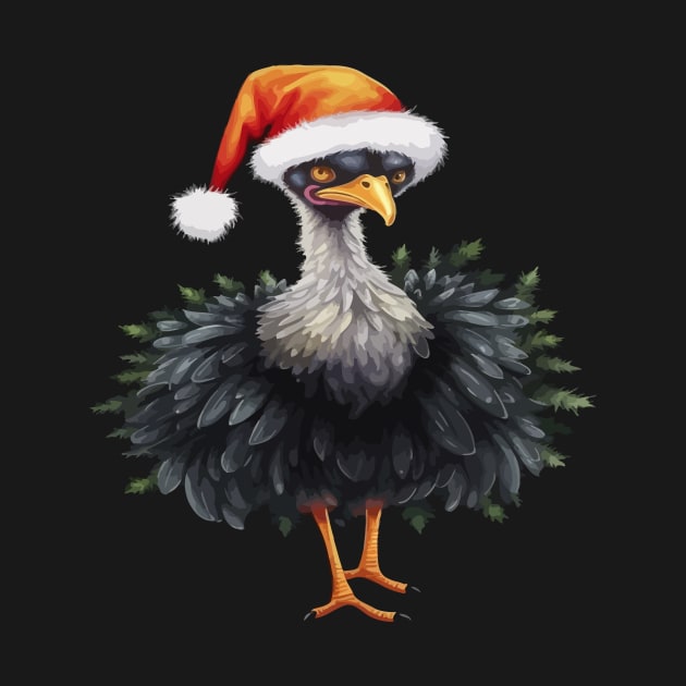 Ostrich Christmas by JH Mart