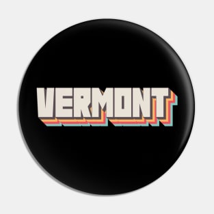 Vermont State Pin