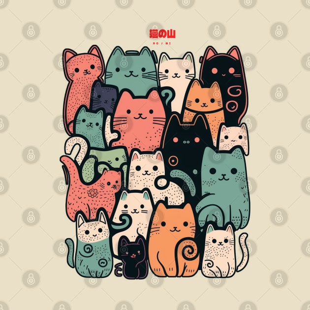 A group of  cats by bmron