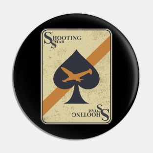 P-80 Shooting Star (distressed) Pin