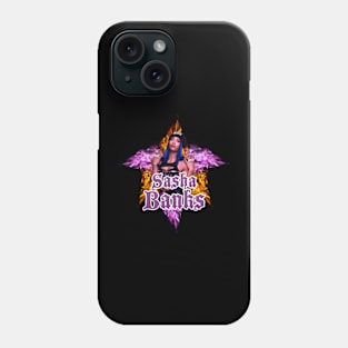 sasha banks // WWE FansArt Phone Case