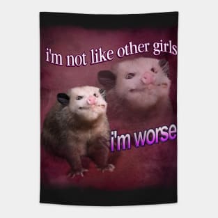 Possum Meme Tapestry