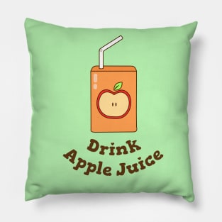 Drink Apple Juice Pillow