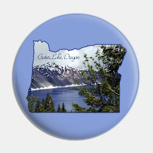 Crater Lake Oregon Pin