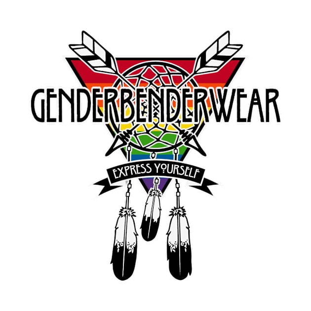 GenderBenderWear Dreamcatcher Logo - "Express Yourself" by GenderBenderWear