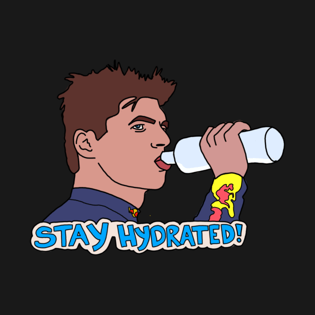 Max Verstappen- Stay Hydrated! by crashstappen