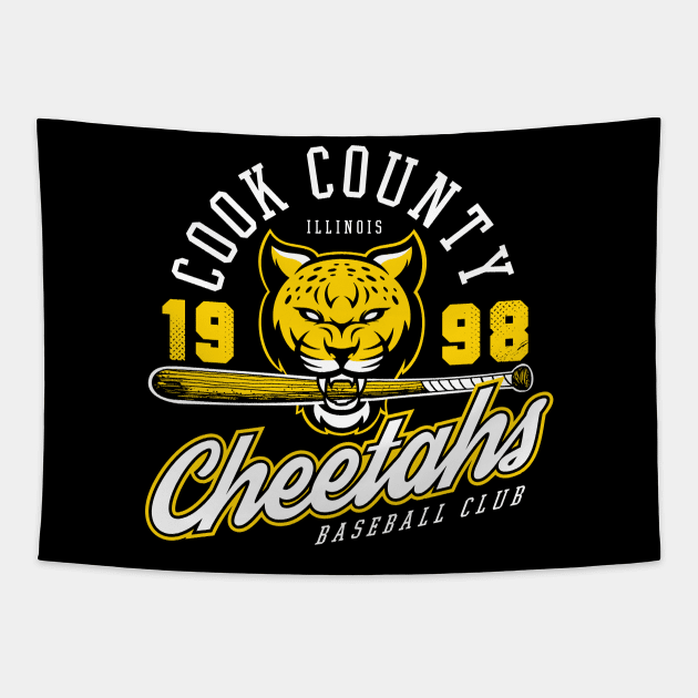 Cook County Cheetahs Tapestry by MindsparkCreative