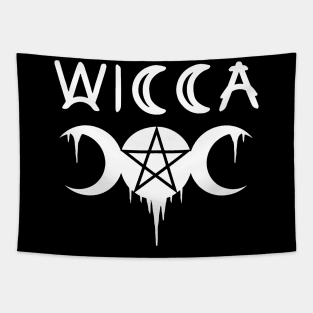 WICCA, WITCHCRAFT, TRIPLE GODDESS Tapestry