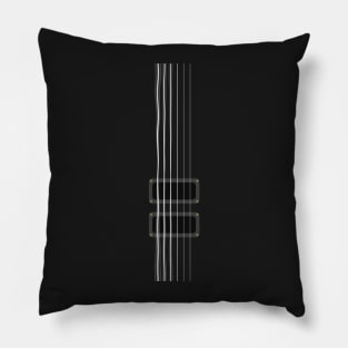 Guitar string vibes Pillow