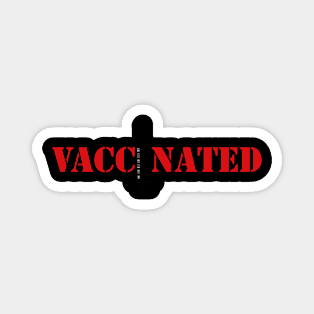 Vaccinated Magnet by SHIRTOLOGY