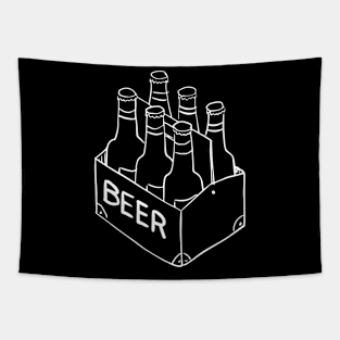 Beer bottles Tapestry