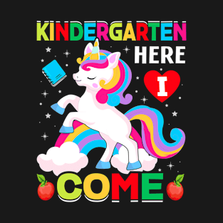 Kindergarten Here I Come - Back to School T-Shirt