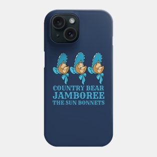 Country bear jamboree The Sun Bonnets triplets bears Phone Case