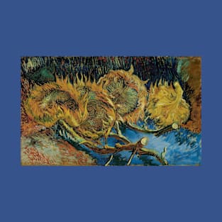 Four Sunflowers - Vincent van Gogh T-Shirt