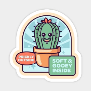 I'm An Introvert - Prickly Outside, Soft & Gooey Inside Magnet